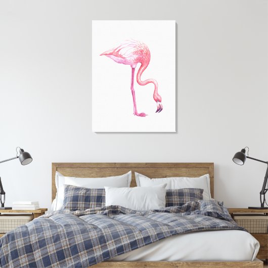 Toile Flamant rose (Insitu(Chambre))