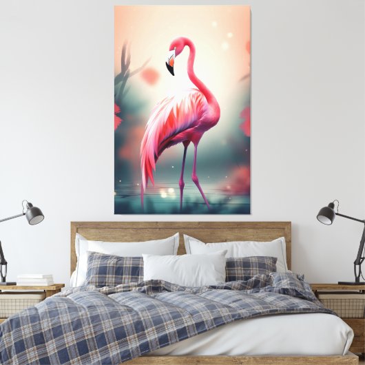 Toile Flamant rose (Insitu(Chambre))