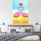 Toile Flamants Roses (Insitu(Chambre))