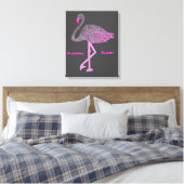 Toile Flamants roses gloire (Insitu(Chambre))