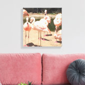 Toile Flamants roses roses (Insitu(Salon))