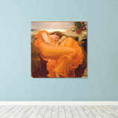 Toile Flaming June - Frederic Lord Leighton (Insitu (Plancher de Bois))