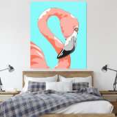 Toile Flamingo | Flamingo Bird Print Art Venin (Insitu(Chambre))