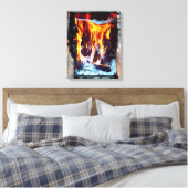 Toile Flamme (Insitu(Chambre))