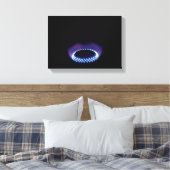 Toile Flamme à gaz (Insitu(Chambre))