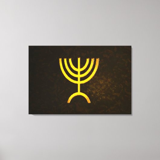 Toile Flamme de Menorah (Recto)