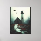Toile "Flamme de solitude dans la masse" (Recto)