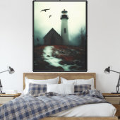 Toile "Flamme de solitude dans la masse" (Insitu(Chambre))