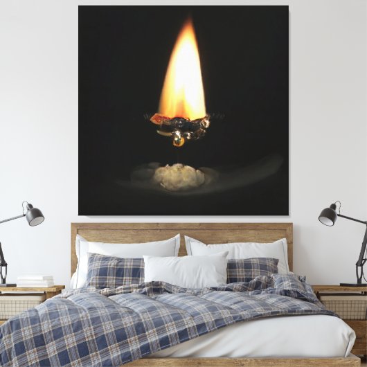 Toile Flamme éternelle (Insitu(Chambre))