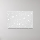 Toile Flamme gris argenté (Recto)