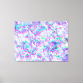 Toile Flamme violette et ondulée (Recto)