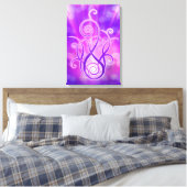 Toile Flamme violette / Feu violet (Insitu(Chambre))