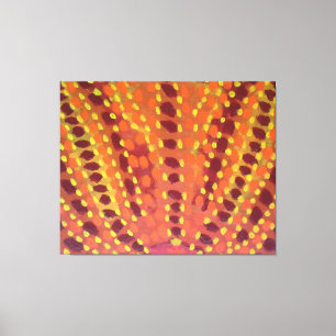 Toile Flammes et tirs d'imprimés d'art Abstrait