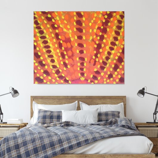 Toile Flammes et tirs d'imprimés d'art Abstrait (Insitu(Chambre))