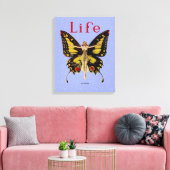 Toile Flapper Butterfly Flying Woman Illustration (Insitu(Salon))