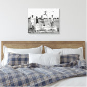 Toile Flapper Girls Playing Golf, 1926 (Insitu(Chambre))