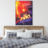 Toile Flares Of Fury Poster, Au Microscopii. (Insitu(Chambre))