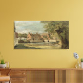 Toile Flatford Mill (huile sur panneau) (Insitu(Salon))