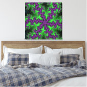 Toile Flèche de neige verte et violette (Insitu(Chambre))