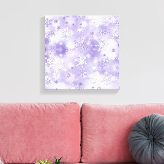 Toile Flèche de neige violette (Insitu(Salon))