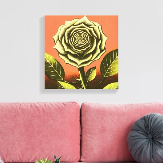 Toile fleur (Insitu(Salon))