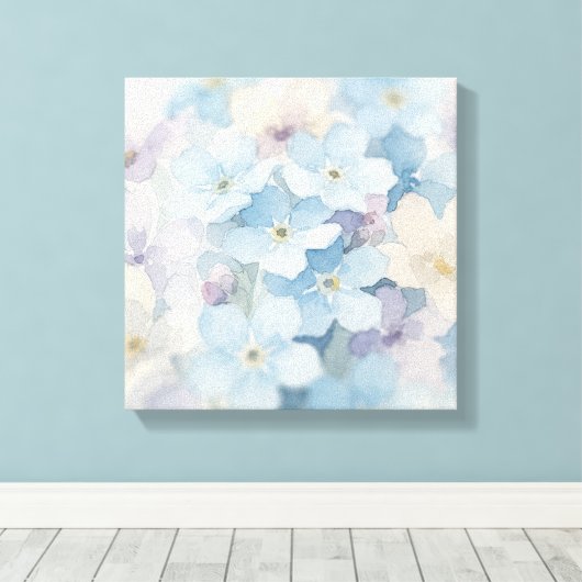 Toile Fleur abstrait (Insitu (Plancher de Bois))