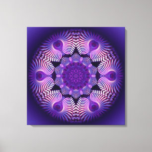 Toile Fleur Apophyse Kaleidoscope I