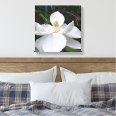 Toile Fleur blanche Magnolia Photographie Botanique (Insitu(Chambre))