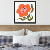 Toile Fleur bohème (Insitu(Chambre))