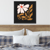 Toile Fleur boho (Insitu(Chambre))