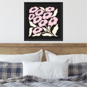 Toile Fleur boho (Insitu(Chambre))