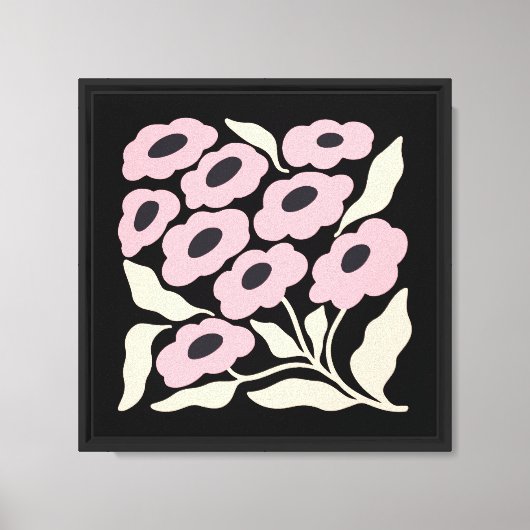 Toile Fleur boho (Recto)