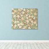 Toile Fleur botanique de trèfle William Morris (Insitu (Plancher de Bois))