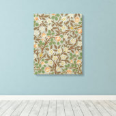 Toile Fleur botanique de trèfle William Morris (Insitu (Plancher de Bois))