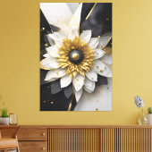 Toile Fleur cosmique (Insitu(Salon))