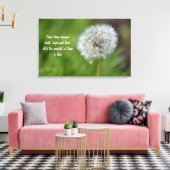 Toile Fleur Dandelion (Insitu(Salon))