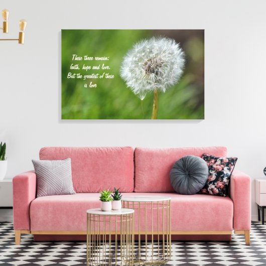 Toile Fleur Dandelion (Insitu(Salon))