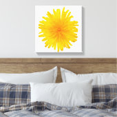 Toile Fleur Dandelion jaune (Insitu(Chambre))