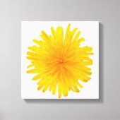 Toile Fleur Dandelion jaune (Recto)
