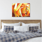 Toile Fleur d'art d'aquarelle rose jaune (Insitu(Chambre))