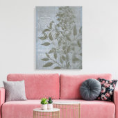 Toile Fleur de Bleu I (Insitu(Salon))