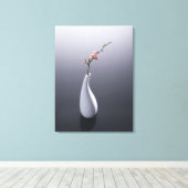 Toile Fleur de cerisier dans le vase (Insitu (Plancher de Bois))