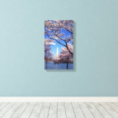 Toile Fleur de cerisiers à Washington DC (Insitu (Plancher de Bois))
