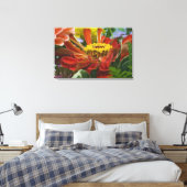 Toile fleur de chrysanthème (Insitu(Chambre))