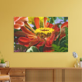 Toile fleur de chrysanthème (Insitu(Salon))