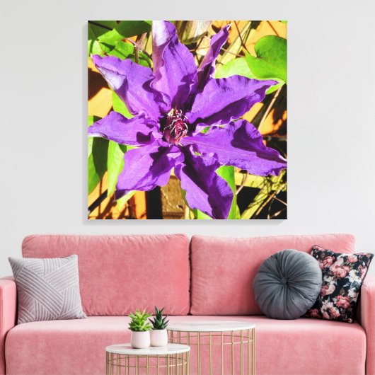 TOILE FLEUR DE CLEMATIS (Insitu(Salon))