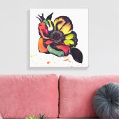 Toile Fleur de coquelicot (Insitu(Salon))