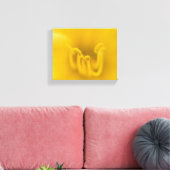 Toile Fleur de Hibiscus Jaune Abstrait (Insitu(Salon))