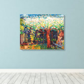 Toile Fleur de l'arbre Apple (Insitu (Plancher de Bois))