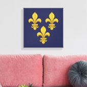 Toile Fleur de lis (Insitu(Salon))
